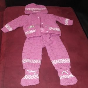 Handmade baby outfit